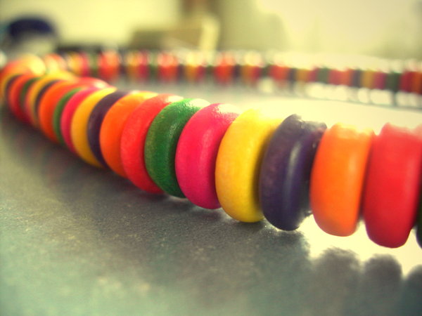 necklace colorful photography