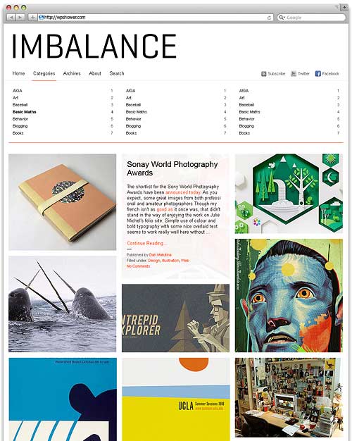 Imbalance WordPress Theme Free download