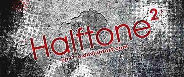Brush of Halftones Downloads Halftone 2 brushes