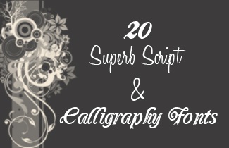 20 Superb Script & Calligraphy Fonts