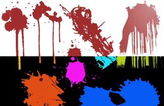 Designzzz Brush Pack #2 Hi-Res Paint And Blood Brushes