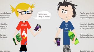Infographic: Female Web Developers vs Male Web Developers