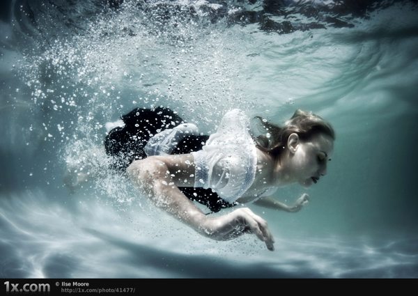 Free photography under water