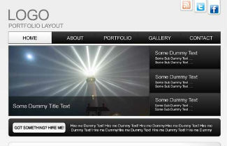 How to Easily Design an Attractive Portfolio Web Template