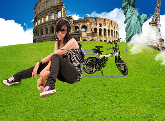 fantasy photoshop travelling photomanipulation tutorial