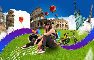 Creating a Colorful Vector Based Photo Manipulation in Photoshop