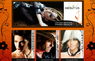 Creating a Fashion Website Layout in Photoshop