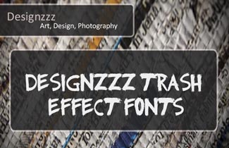 Fantastic Trashy & Distorted Effect Fonts