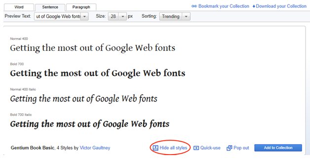 Web Development font face embed tutorial