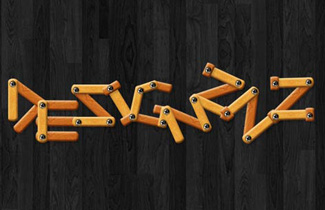 Easily Create a Wood Sticks Typography Effect in Photoshop