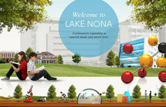 Lake Nona: Excellence in jQuery Navigation Bar