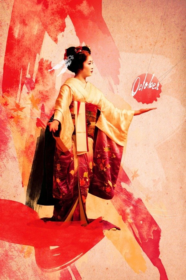 Design a Gorgeous Geisha Art Poster in Photoshop latest december 2011 tutorials for graphic designers of Adobe photoshop