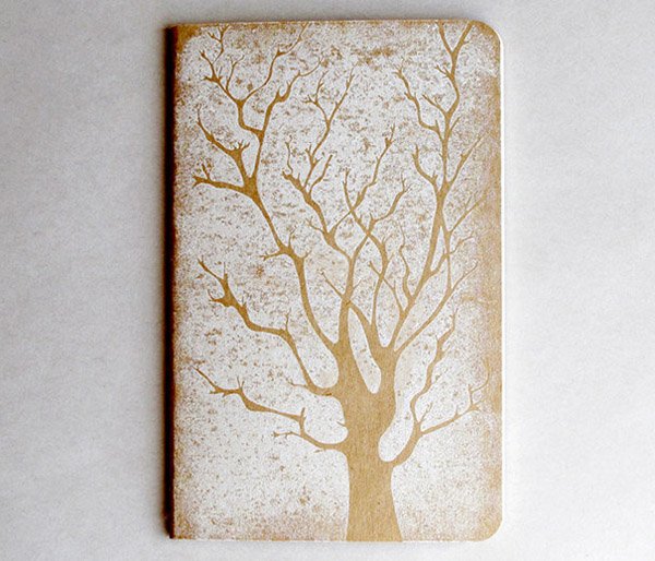 Skeleton Tree Customised Moleskine Moleskin Notebook