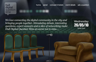 Hull Digital – Sliding Single Page Website