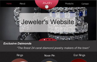 Easily Coding a Jeweler’s Website to HTML5 CSS3 from PSD