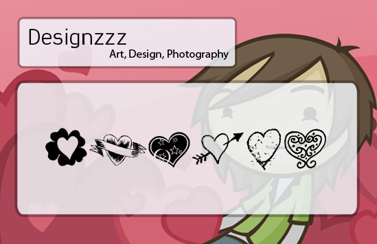 Heartz valentine day fonts for designers download pack