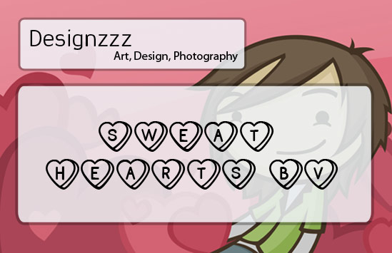 Sweat Hearts BV valentine day fonts for designers download pack
