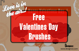Free Valentines Day Brushes for Photoshop