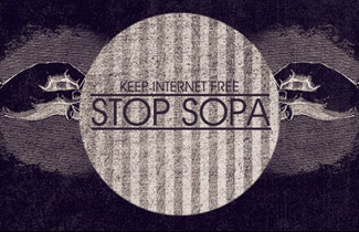Artworks and Designs to Protest Against SOPA