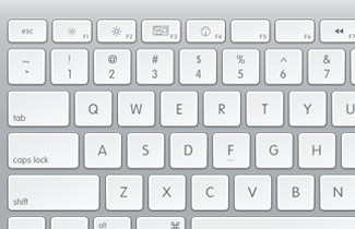 Designing a Sleek Apple Keyboard in Photoshop