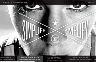 Planet Propaganda – HTML5 Portfolio with CMS