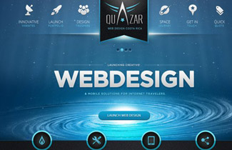 Quazer – HTML5 jQuery Multi-Page Website