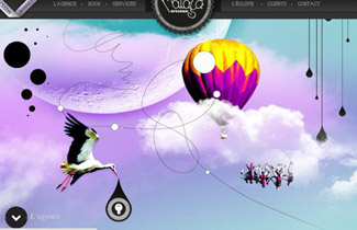 Malagä Création – Design Studio Single Page Website