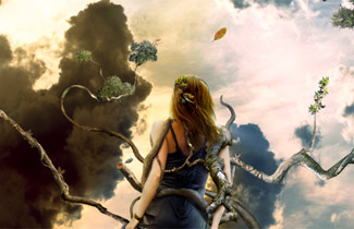 Combining Stock Photos to Create a Surreal Scene