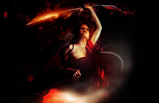 Create a Girl and Flower Photo Manipulation