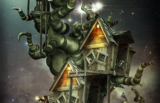Create a Surreal Tree-house Digital Painting