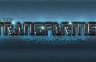 Create a Transformers Typography Effect Quickly