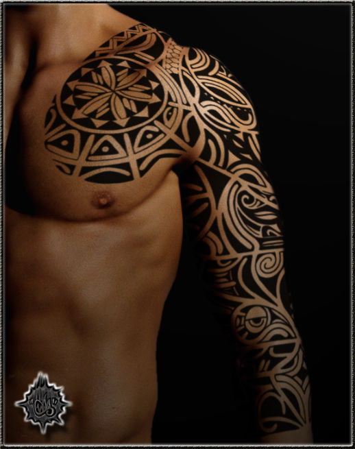 Tribal Sleeve Tattoos For Men