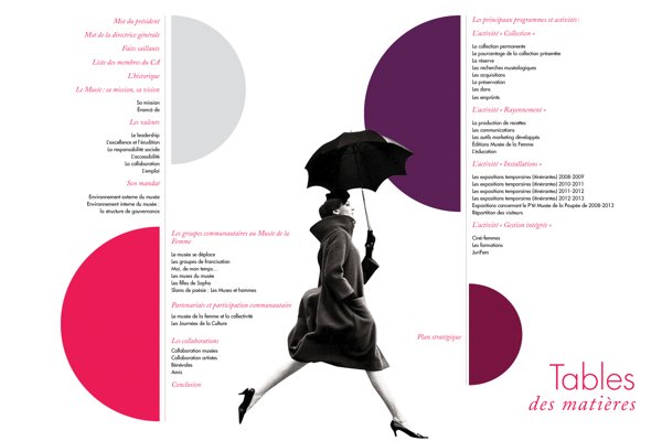 fashion brand brochure