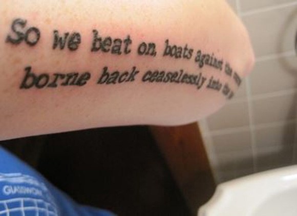 50 coolest literary tattoos in pictures 50 coolest literary tattoos in pictures