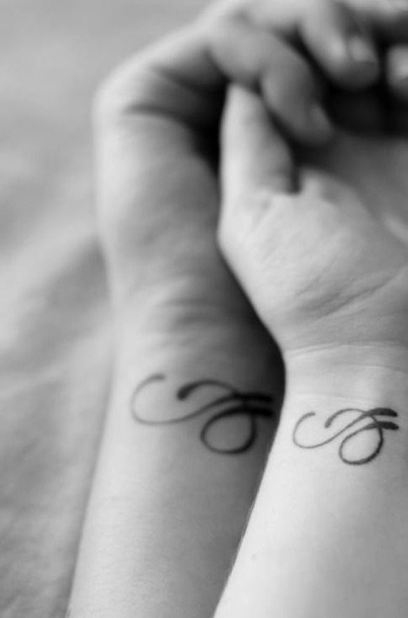 Couple tattoos for wrists