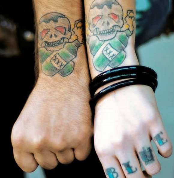 Another great and cool couples tattoo