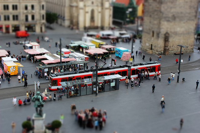 Tilt-shift is a type of trick photography