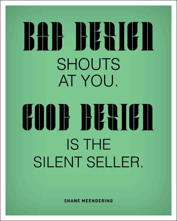 Bad design vs good design