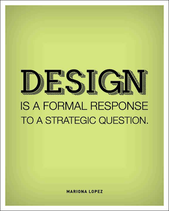 Design is the answer