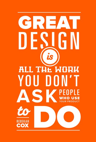 Great design is