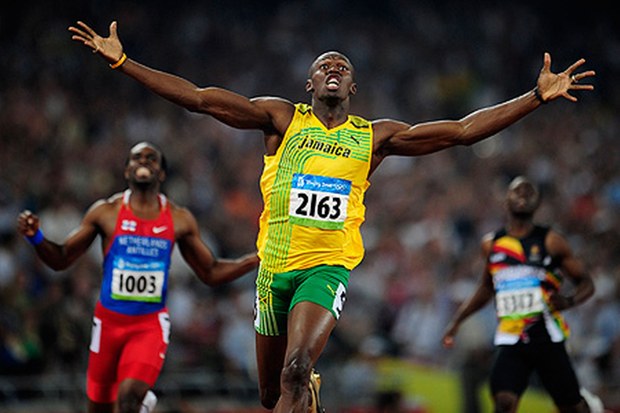Usain Bolt Breaks World Record, Again