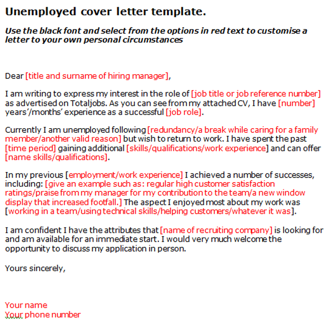 How To Write A Cover Letter To A Company That Is Not Hiring