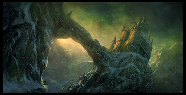Draculas_castle_by_Gaius31duke Digital Painting Castle