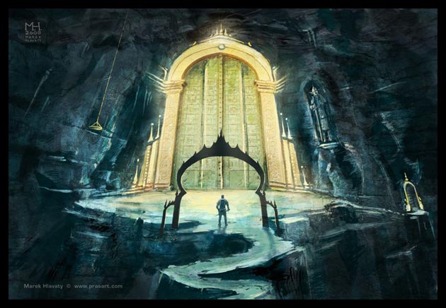 gate Digital Painting Gate