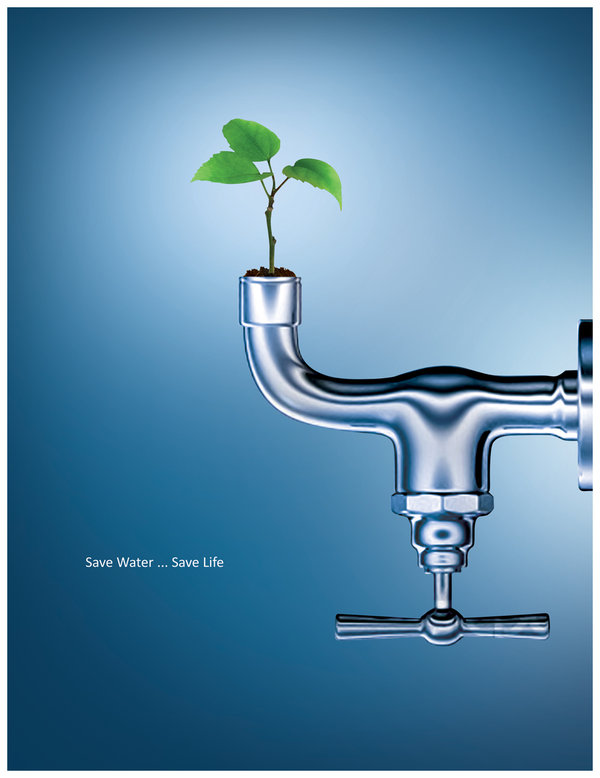 Save Water Save Lives, Amazing Advertisements