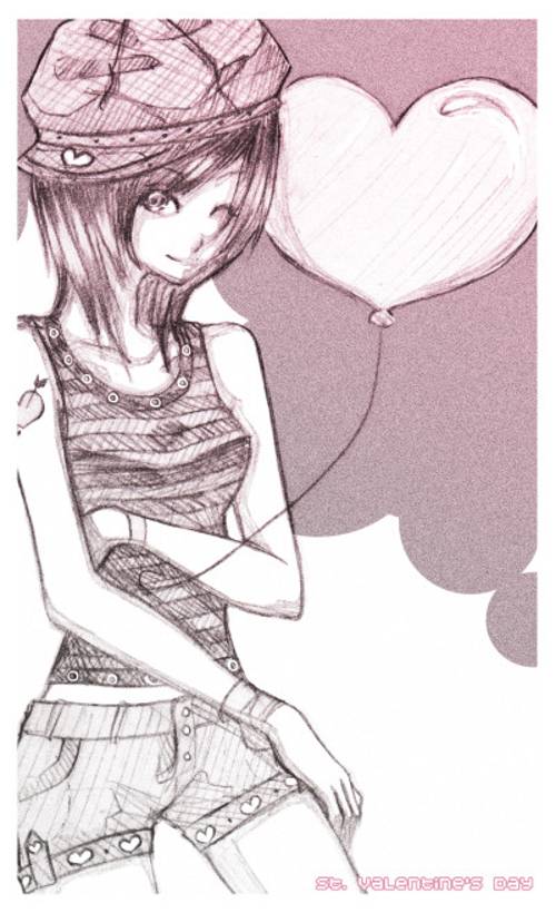 Beautiful Valentine S Day Anime Artworks