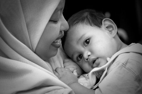 Mother's Day Special - Mother and Child B&W Photography