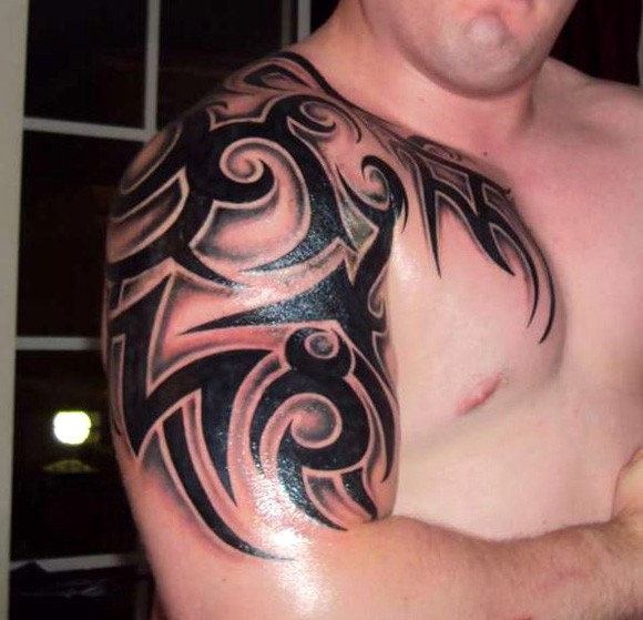 tribal tattoos shoulder