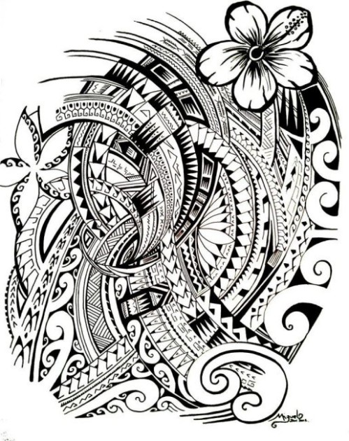 48 Coolest Polynesian Tattoo Designs