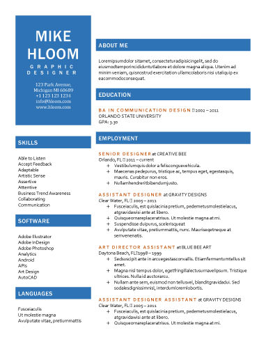 89 Best yet Free Resume Templates for Word